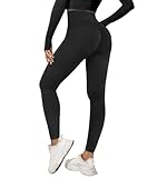 Lishang Sport Leggings Damen High Waist Push Up Blickdicht Leggins Booty Scrunch Butt Seamless...