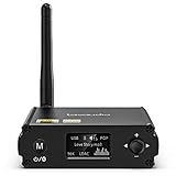 1Mii Hi-Fi Bluetooth Musik Receiver, Bluetooth 5.1 Empfänger mit audiophilem DAC/LDAC/AptX HD/Low...