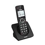 VTech ES2000 DECT Schnurloses Telefon mit Anrufsperre, Lautstärkeregelung, Anrufer-ID/Anklopfen, 18...
