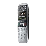 Gigaset E560HX - DECT-Mobilteil mit Ladeschale - Fritzbox-kompatibel - Schnurloses Senioren-Telefon...
