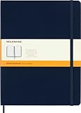 Moleskine - Klassisches Liniertes Notizbuch - Hardcover mit Elastischem Verschlussband - Farbe...