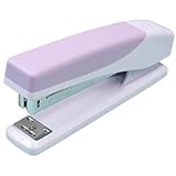 DEARMAMY Großvolumiger Arbeitssparender Desktop Hefter Ergonomisch Metallische Heftklammernöffnung...