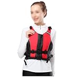 Kajak-Rettungsweste, Sicherheitsweste for Erwachsene, Schwimmweste mit Verstellbarem Sicherheitsgurt...