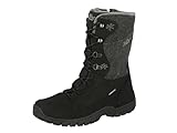 Lico MAIKE Damen Schneestiefel, Schwarz/ Grau, 40 EU