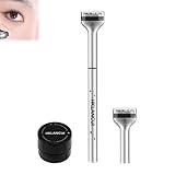 Lower Lash Stamp, Wasserfester Wimpernstempel, 2-in-1 Waterproof Eyeliner & Lower Eyelash Stamp Set,...