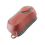 IWOWHERO Automatische Flüssigkeitszugabe Waschbürste Schuh und Kleiderbürste aus ABS Pbt Tragbar...