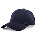 KELOYI Herren Cap Blau Baseball Damen Kappe Polo Verstellbare Cotton Outdoor Unisex Basecap Fitted