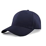 KELOYI Herren Cap Blau Baseball Damen Kappe Polo Verstellbare Cotton Outdoor Unisex Basecap Fitted...