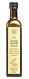 Raw Farm Sesamöl 500ml, kalt gepresst und nicht raffiniert - Ideal für Salate, Dressings oder...