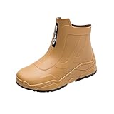 Regenschuhe Unisex-Erwachsene Gummistiefel Wasserdicht Rutschfeste Stiefel Outdoor Gartenschuhe...