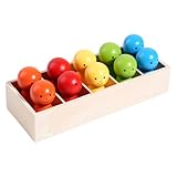 Generisch Holzflaschen-Matching-Spiel – Logisches Trainingsspiel Für 2 Und 4 Spieler,...