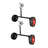 Angoily 2 Stück Trimmer Stützräder aus Langlebigem Material Leichtes Hilfsrad für Seiten und...