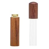 MARKELL WDT Tool Espresso-Kaffee-Rührer, tragbar, Espresso-Verteilungswerkzeug, 6 Nadeln,...