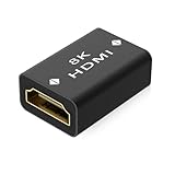 LEENUE HDMI Kupplung 8K, HDMI buchse auf buchse Verbinder 2.1, HDMI Verlängerung, Unterstützung...