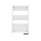 Cecotec Elektrischer Badheizkörper Ready Warm 9100 Smart Towel White. 500 W, LED-Anzeige, Touch...