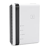 Annadue Print Server 4 Port USB 2.0 Ethernet & 2.4G WiFi Netzwerkdrucker Hub, Kompatibel mit OS,...
