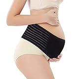 Colexy Bauchband Schwangerschaft Stützgürtel, Bauchgurt Schwangerschaft, Größenverstellbarer...