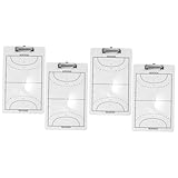 BESPORTBLE 4 Stück Handball Tafel Handball Whiteboard Handball Tafel Strategie Handball Feld Weiße...