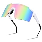FEISEDY Sport Sonnenbrille Herren Fahrradbrille für Damen Sportbrille UV400 Schutz Radsportbrillen...