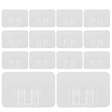 TOVINANNA 50 Selbstklebende Lichterketten Halterungen Transparente LED Klemmen für Außenbereich...