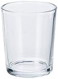 Rayher Teelichtglas, ø oben 5,6 cm, ø unten 4,9 cm, Höhe 6,5 cm, PVC-Box 2 Stück, kristall,...