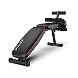 Hantelbank, Robuste Ganzkörpertraining, Trage Bis zu 200 Kg, Multifunktione Fitnessbank zu Hause,...