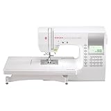 SINGER 9960 Näh- und Quiltmaschine mit Zubehör-Set, Anschiebetisch, 600 Stiche, elektronischer...