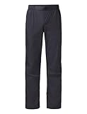 VAUDE Damen Women's Drop Pants Ii Regenhose, Black Uni, 38 EU