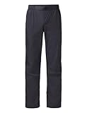 VAUDE Damen Women's Drop Pants Ii Regenhose, Black Uni, 38 EU