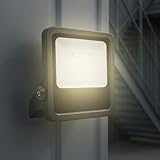 LongLife LED Außenstrahler LYNN CCT 3000K/4000K/6000K IP65 anthrazit - Leistung einstellbar: 50W