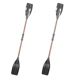 Luckxing 1 Paar Doppelpaddel Kajak Paddel, Kanu Paddel Aluminium SupDoppelpaddel Stechpaddel Super...