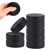 PEUTIER 8St Eishockey Pucks, Durchmesser 7,5cm / Dicke 2,5cm, Leicht Schaumstoff Hockey Pucks für...