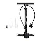 Fahrradreifenpumpe – Fahrradpumpe mit Manometer | Fahrradpumpe | Handpumpe | 230 PSI Standpumpe |...