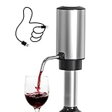 Elektrischer Wein Dekanter, Elektrischer Weinbelüfter Wiederaufladbarer Weinspender Elektrischer...
