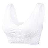 Nahtlose Bustier Push Up Bügelloser Still Bh Weicher Atmungsaktiver Bra Für Schlafen Yoga Bra...