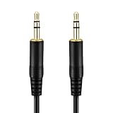 conecto Audio Kabel, 3,5mm Klinke auf 3,5mm Klinke, schwarz, 1m