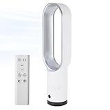 SWBSLL Ventilator ohne Flügel, leiser Ventilator ohne Flügel, mit Fernbedienung, 8...