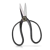 HappySeed Scharfe Bonsai Schere aus Stahl - Traditionelles Bonsai Werkzeug für eine professionelle...