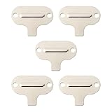 Generisch 5 Stück Kleiner Nähmaschinenschraubendreher aus Edelstahl Nadelplattenschraubendreher...