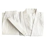 XUMKFJRE Karate-Uniform for schwere Kampfsportarten, ideal for Training oder Wettkampf(XXXS-110CM)