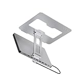 Laptop-Ständer, Dockingstation mit 10 Anschlüssen, 3 USB 3.0, PD100 W, 4K60 Hz Ausgang,...
