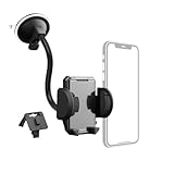 Hama Handyhalterung Auto, für Lüftung und Scheibe, universal bis 11cm Breite (Hochformat,...