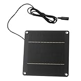 Haus Solarpanel,Monokristallines 40 Watt 12 Volt Solar-Ladegerät,Dach-Solarpanel - Für Outdoor...