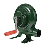 SEWOART Professioneller Handkurbel Grillventilator aus Robustem Eisen Tragbarer Bbq Blower für...