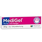 MediGel 20 g zur Wundheilung - bei akuten Wunden - reduziert die Narbenbildung - ohne Klebegefühl -...