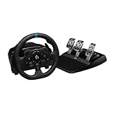 Einzeln Logitech G923 TRUEFORCE Gaming Rennlenkrad mit Pedalen, Kraftrückkopplung bis 1000 Hz,...