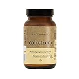 Kolostrum Pulver – Primabiotic Colostrum 500 mg | Bananengeschmack | Hochwertiges Rindercolostrum...