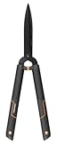 Fiskars SingleStep Heckenschere, Mit Wellenschliff, Hochwertige Stahl-Klingen, Länge 60 cm,...