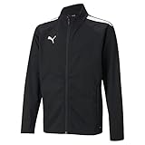 PUMA teamLIGA Training Jacket Jr-Puma Black-Puma White-140/S