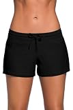 Yavero Badeshorts Damen - Badehose Damen - Schwimmshorts Frauen - UV Schutz Schwimmhose Kurze Locker...